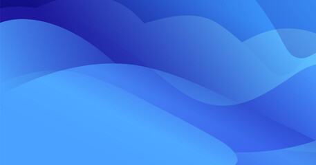 Abstract blue wave background with smooth flowing curves and soft gradient tones. The modern, calming design creates a clean and fluid visual suitable for digital graphics, presentations, websites