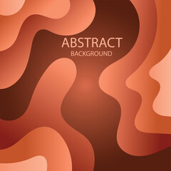 Paper cut abstract background, vector background