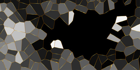 Abstract colorful background with triangles. Pastel light mint colors stone tile pattern. Multicolor Broken Stained Glass Background with lines. Geometric Retro tiles pattern. vector Illustration	
