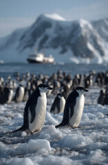 Obraz premium antarctic wildlife