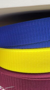 Braid for bags and belts of various colors, sewing accessories