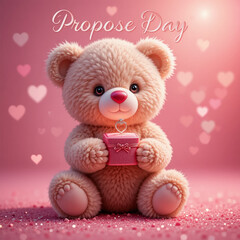 Happy Propose Day Romantic Social Media Square Template