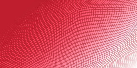 Abstract background with halftone effect