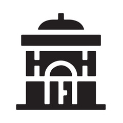 vector illustration of a shopping mall