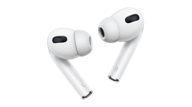 Sleek white wireless earbuds offer immersive audio and unparalleled freedom for modern life, work, and play.