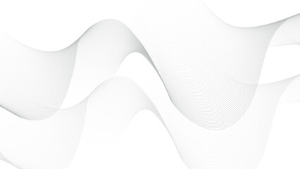 Abstract line wave background. business background lines wave abstract stripe design. Abstract grey, white smooth element. abstract gray wave curve lines banner design	