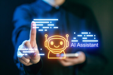 Innovative interaction with artificial intelligence through a digital assistant interface