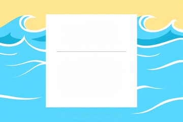 Abstract Wave Background with Blank Space for Text or Graphic