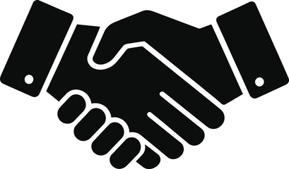 handshake vector icon