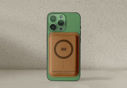 Phone Wallet Case Mockup