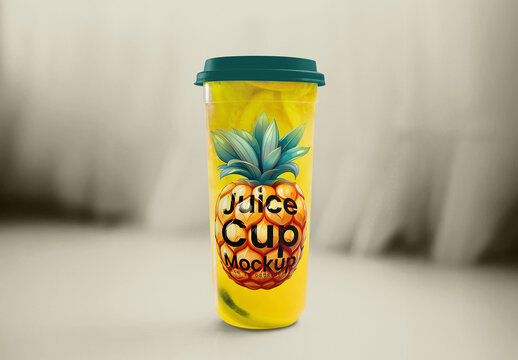 Juice Takeaway Cup Mockup