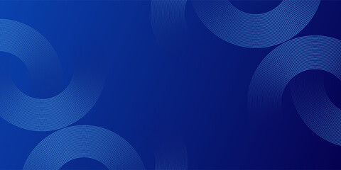 Dark blue gradient lines abstract background. Geometric lines Modern graphic design.
