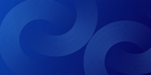 Dark blue gradient lines abstract background. Geometric lines Modern graphic design.
