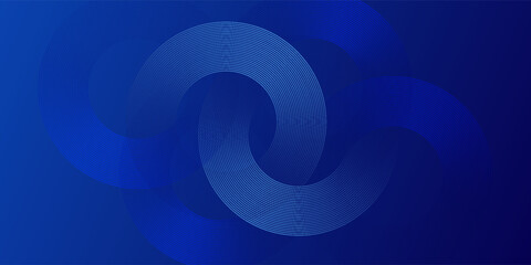 Dark blue gradient lines abstract background. Geometric lines Modern graphic design.