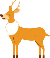 クリスマスのトナカイ