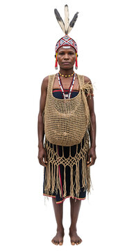 A woman of the Dani people of Indonesia