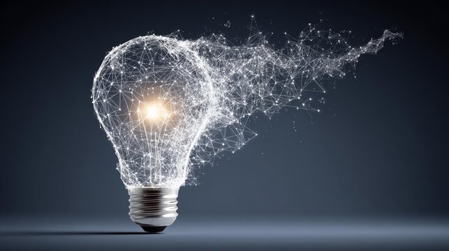 Innovation Network Idea Light Bulb