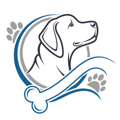 Modern Minimalist Dog & Pet Training Logo Collection Vector