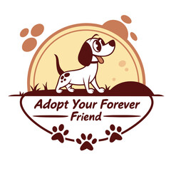 Modern Minimalist Dog & Pet Training Logo Collection Vector