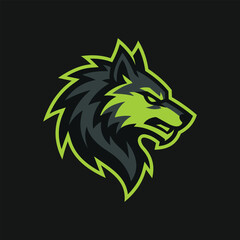 Wolf illustration design