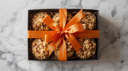 A variety of beautifully decorated Christmas cookies arranged 