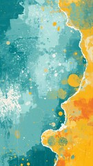 Spring Artisanal Texture Overlay Background for Holiday Advertising Graphics in 2026