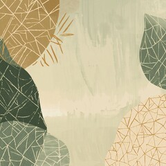 Earth Day Conservation-Themed Handcrafted Texture Background for Eco-Friendly Advertising Graphics