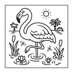 Animals with kids like the elements of black and white coloring pages for children, adults, and teens.