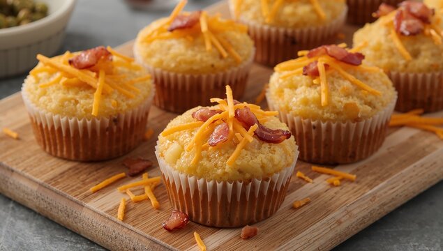 Golden Savories. A Culinary Still Life of Texture and Light, Delicious Delights.