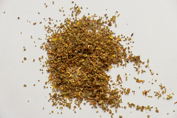 Close up of Cistus Incanus dried herb