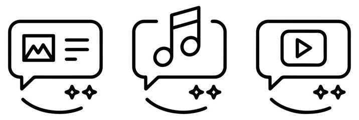 text to media ai generate icons