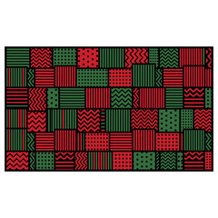 Kwanzaa Seamless Pattern  with Kinara, Candles, and African Cultural Symbols Kwanzaa Seamless Pattern with Kinara, Candles, and African Cultural Symbols