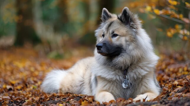 Eurasier: The Majestic Fur-Friend Embracing Autumn Vibes