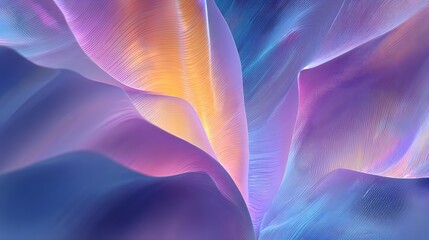 Elegant Digital Abstract Geometric Backdrop with Fluid Vibrant Hues, Gentle Gradients, and Soft Textured Patterns