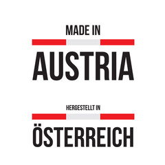 Made in Austria stamp branding