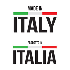 Made in Italy stamp branding