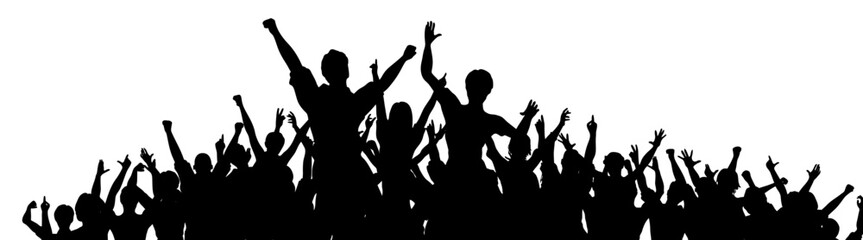 grass silhouette isolated on white silhouette, people, party, crowd, disco, vector, group, fun, club, celebration, festival, cheering, men, hand, rock, boy, woman, audience, design, concert, dancing, 
