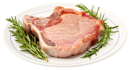 Fototapeta premium PNG Pork plate meat beef.