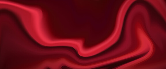 Dark red abstract vector background with smooth flowing curves and glowing highlights. Elegant, moody, and modern, perfect for luxury, tech, or artistic design themes.