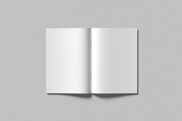 A4 Catalog Brochure Blank Mockup