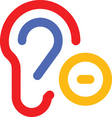 Hearing Loss Disability Icon