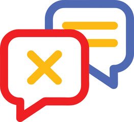 Obraz premium Digital communication issue