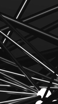 white shere light on Intricate network of metallic lines and connections representing technology and communication in a modern design