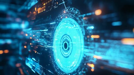 Digital data transfer connecting global network communication - Powered by Adobe