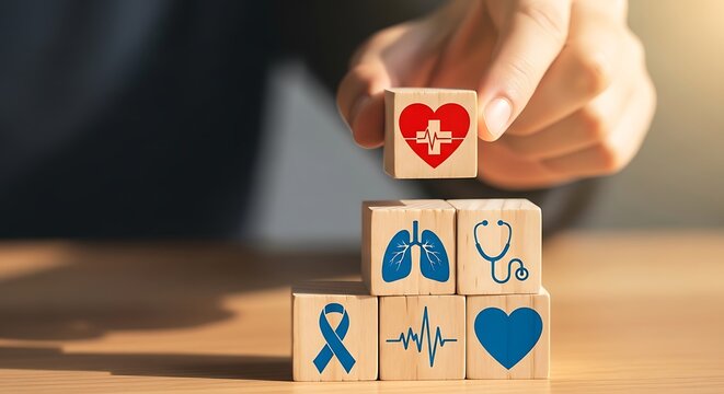 Business people interacting with a digital interface showing safety first concept with icons representing different aspects of workplace safety and compliance - Powered by Adobe