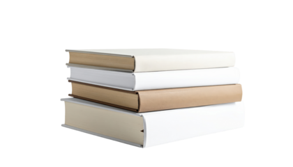 Stack Of Books On Black Background For Study, Reading, And Knowledge Illustration