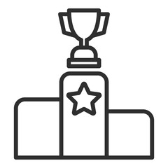 Ranking Icon Single Vector Collection 