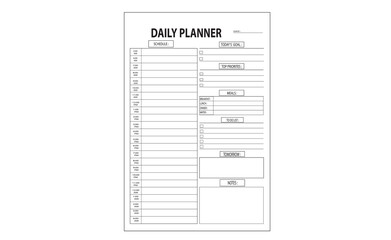 2026 daily planner book interior design for amazon