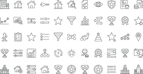 Set of business and finance icons
