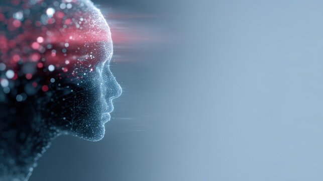 AI assistant concept with LLM, big data, machine learning, and generative AI capabilities, enabling agentic AI and prompt engineering for advanced business applications